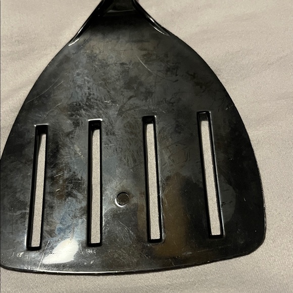 NWT Tailor Made Vintage Nylon Black 4 Slot Slotted Turner Spatula Flipper - Picture 5 of 10